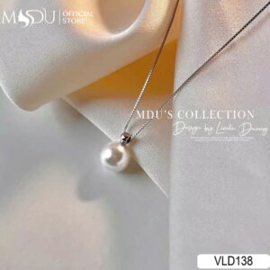 VLD138 – Dây Chuyền Ngọc Trai Tròn Thanh Nhã