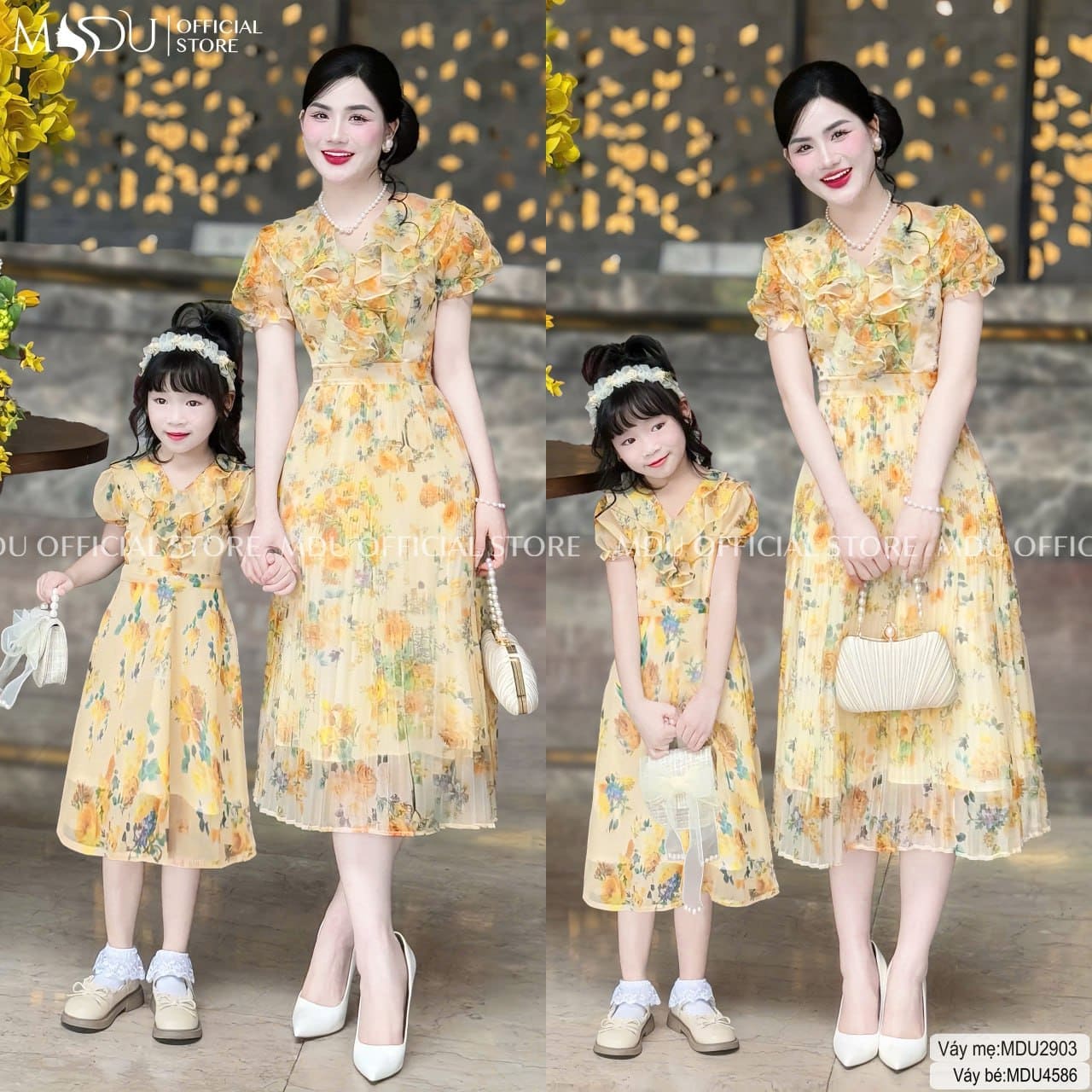 Váy đôi mẹ bé – xu hướng hot nhất hè này