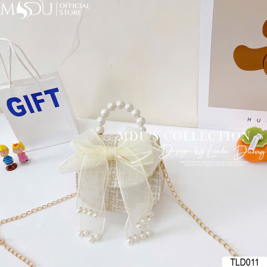 TLD011 - Chiếc Túi Tweed Xinh Xắn Tiểu Thư