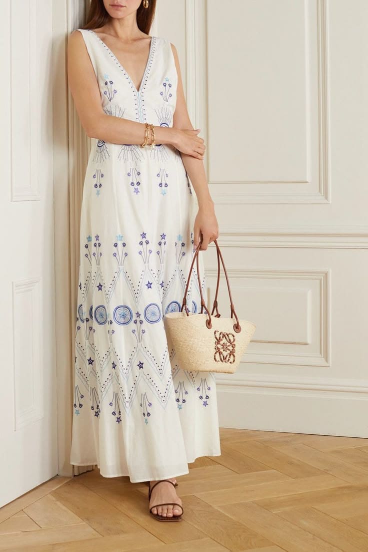 Bí Kíp Phối Đồ Với Váy Bohemian Đi Biển