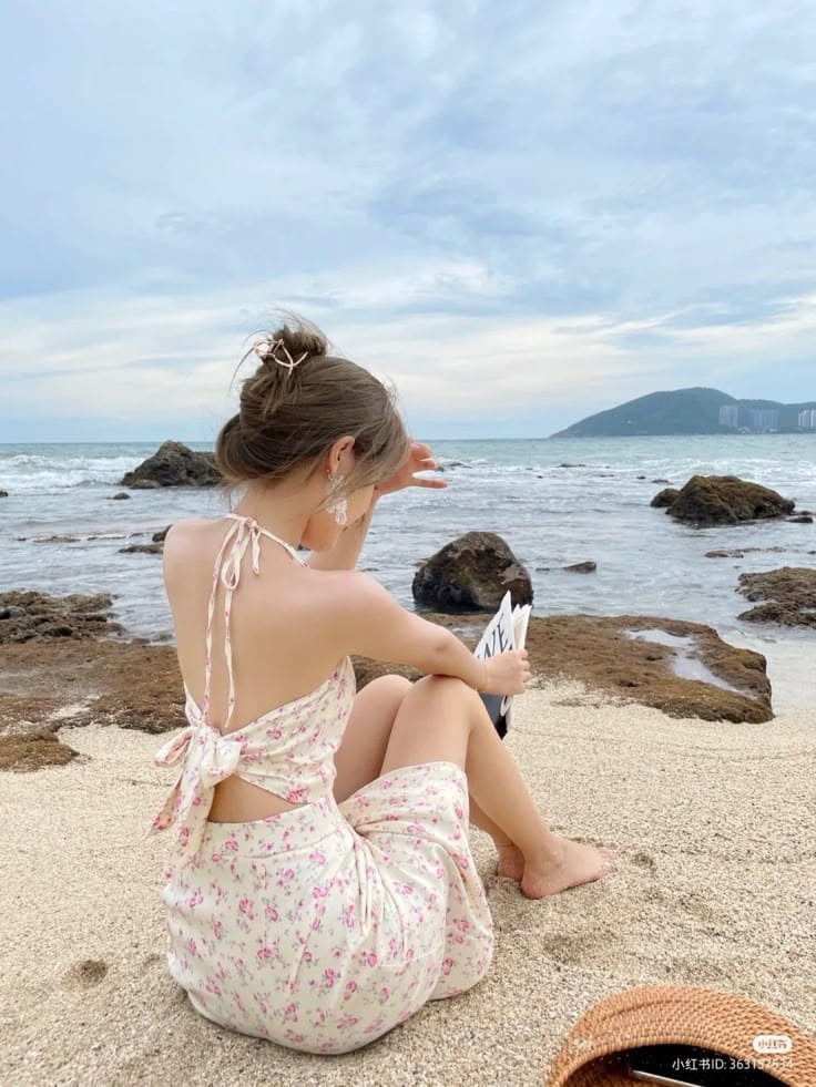 Tạo dáng chụp ảnh đi biển - Đơn giản mà "chất"