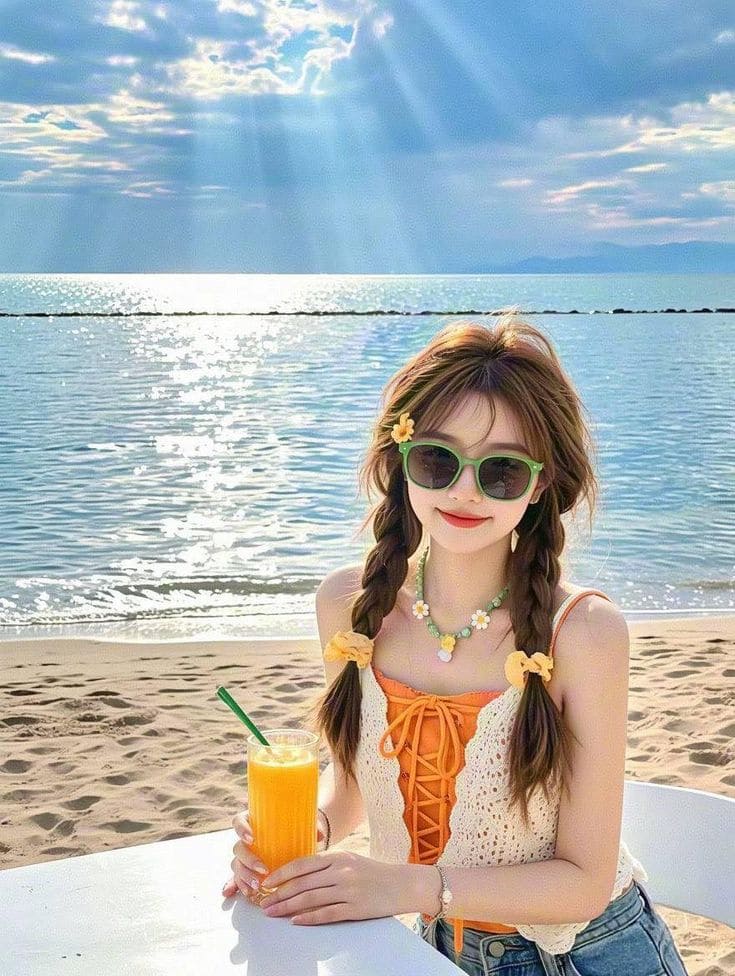 Tạo dáng chụp ảnh đi biển - Đơn giản mà "chất"