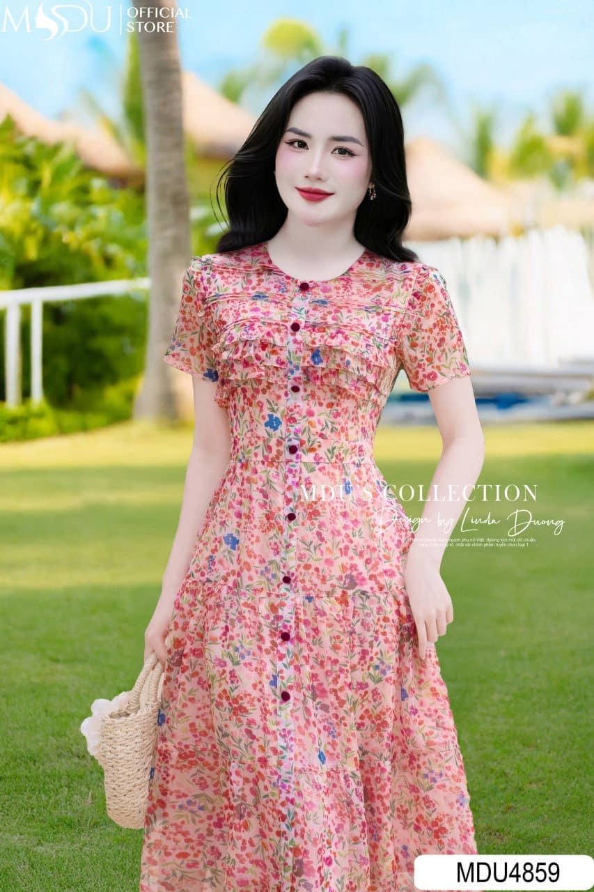 Tại sao đầm maxi voan đi biển là lựa chọn số một