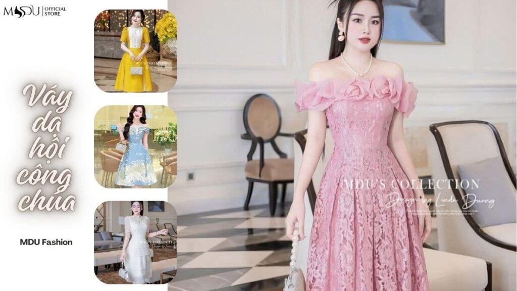 vay da hoi cong chua 12 Mdu Fashion