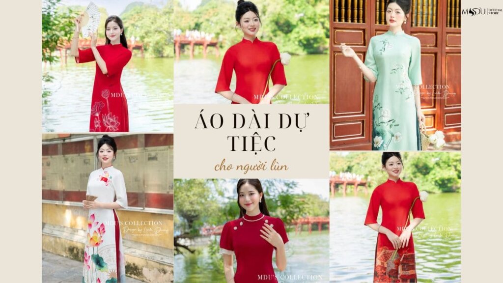 ao dai du tiec cho nguoi lun 3 1 Mdu Fashion