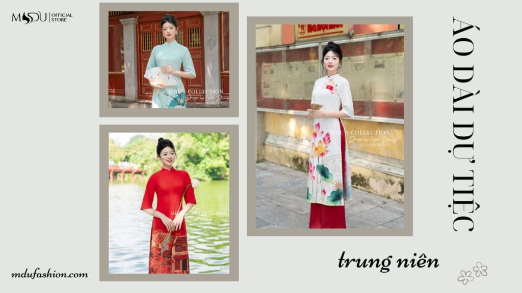 ao dai du tiec trung nien 3 1 Mdu Fashion