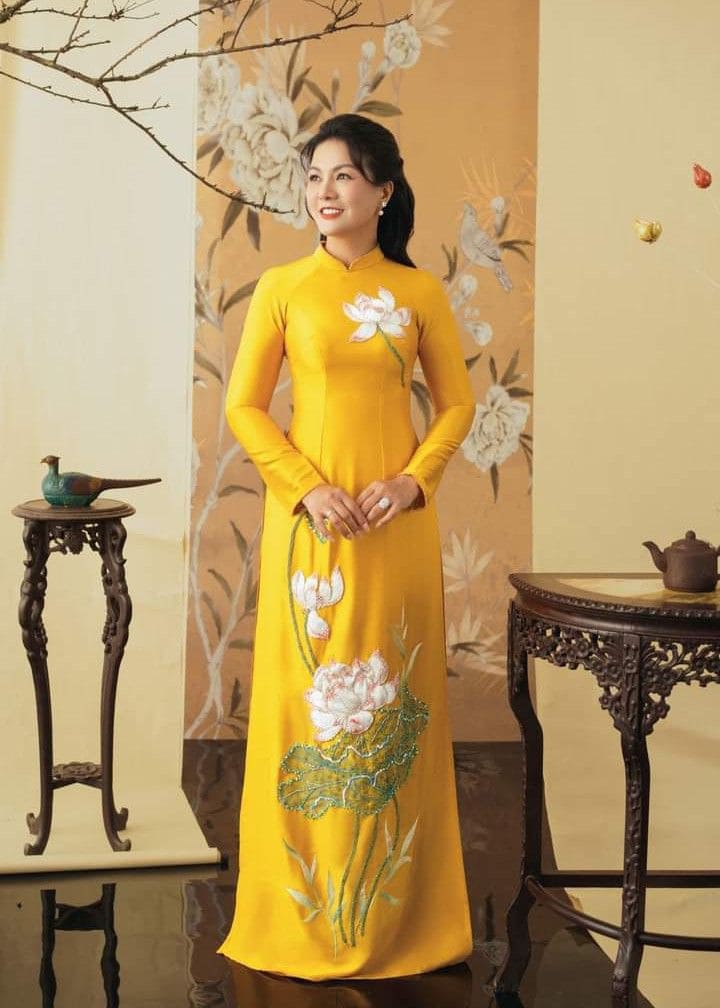 ao dai du tiec trung nien giay dep 1 Mdu Fashion