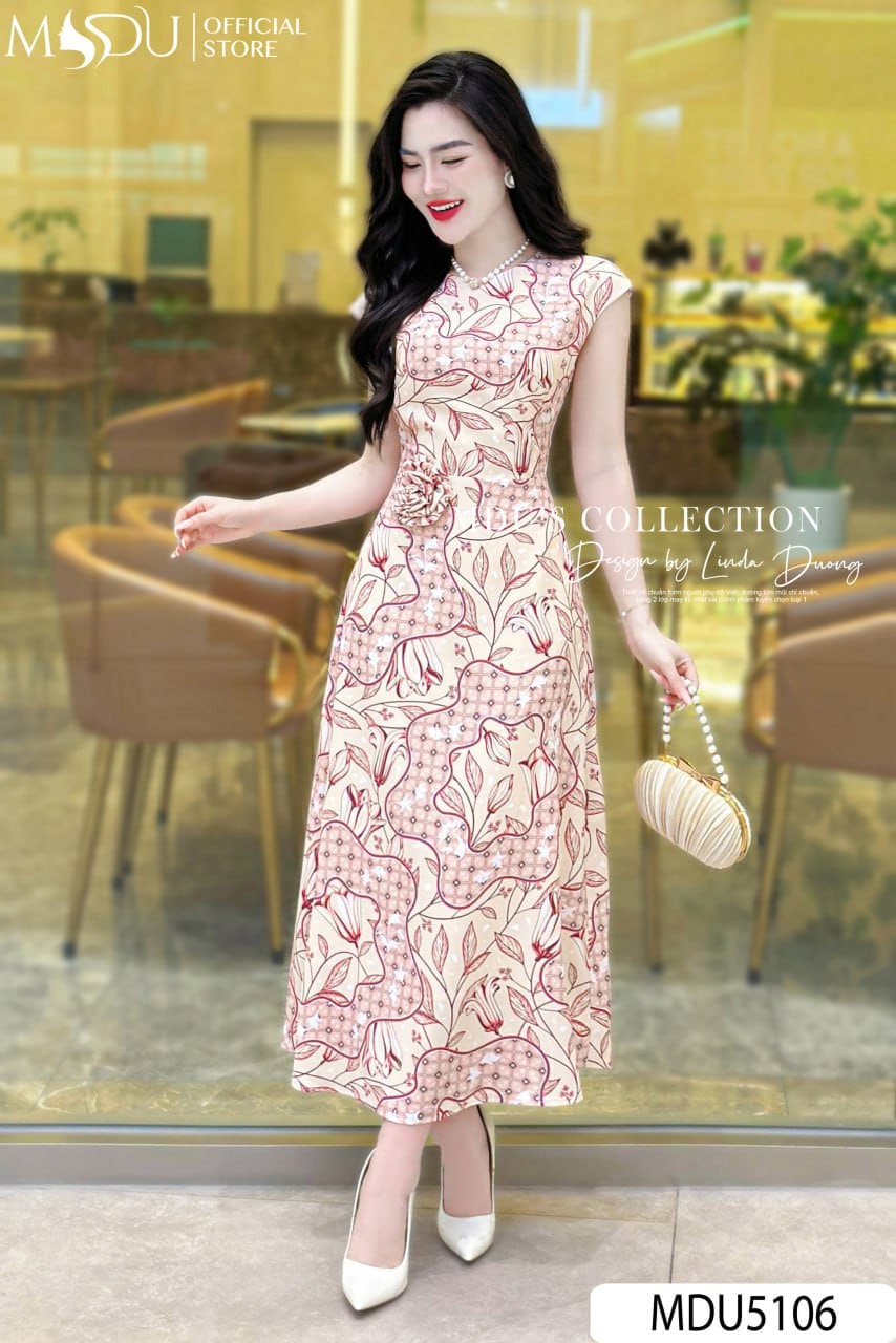 Váy dự tiệc mùa xuân – Tươi tắn như nắng sớm