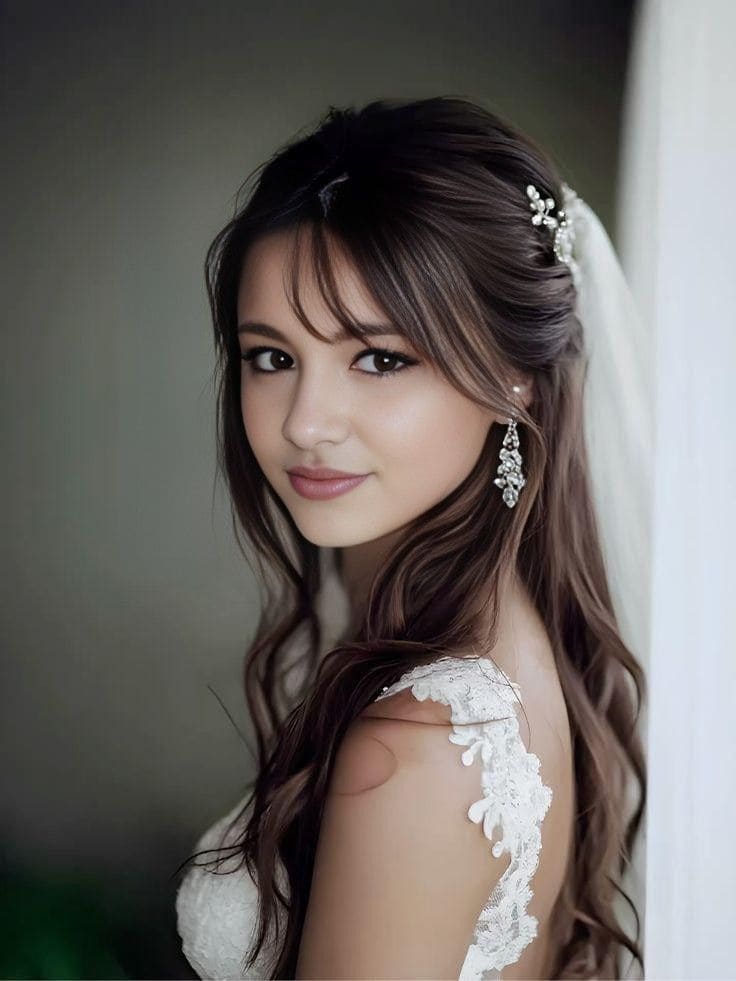 Kiểu Tóc Đẹp Cho Váy Dạ Hội: Tóc Thả Mái Ngố Trẻ Trung