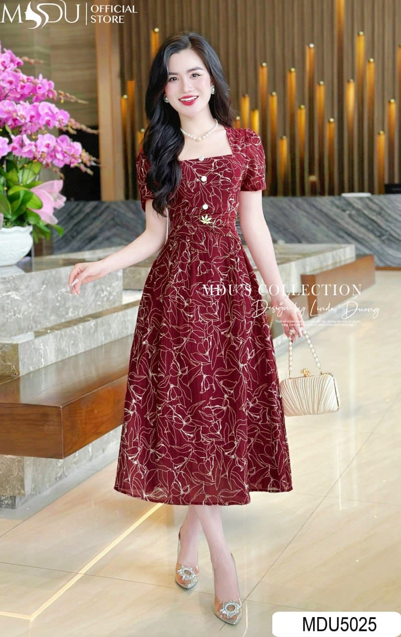 Váy Dạ Hội Cho Người Gầy Đính Đá Lung Linh