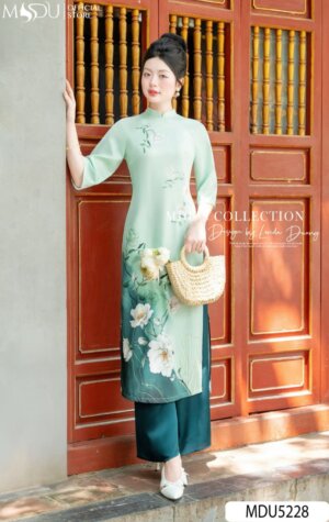 Áo Dài Thiết Kế MDU5228