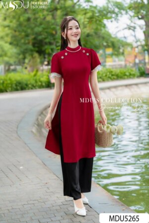 Áo Dài Thiết Kế MDU5265