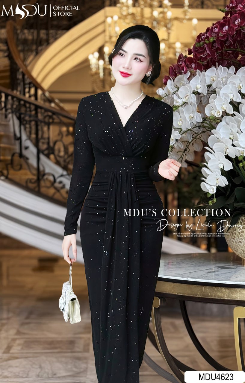 Phối Đồ Đầm Body Dài Cho Tiệc Tối